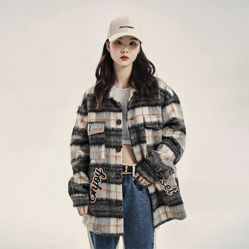 paset国潮春季新款复古外套