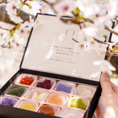 现货日本进口Okada琥珀糖高端零食高颜值礼盒糖果送友伴手礼盒