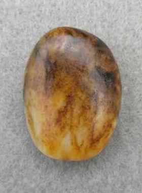 玉饰传奇新疆和田玉籽料吊坠挂件天然青玉真皮籽料手链男女单颗39