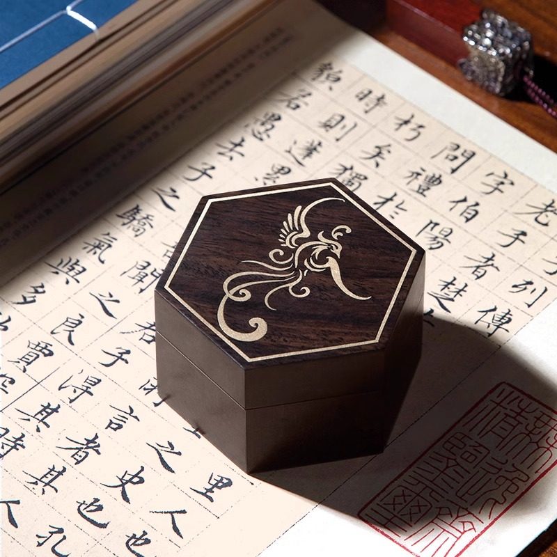 兰斋文房精品印泥盒文房四宝镇纸印章书法便携专业级书法国画专用印泥