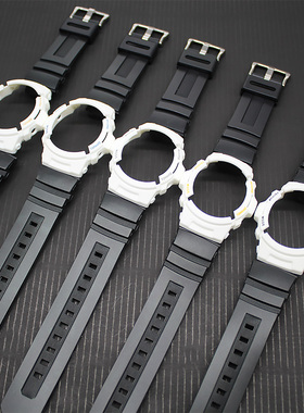 aw591 可调节AW591/590 AWG-M100 5230防汗柔软手表带表壳套装