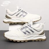 软底舒适飞织鞋 春季 休闲跑鞋 透气运动鞋 ELEGANT ROSE 男鞋 网面鞋