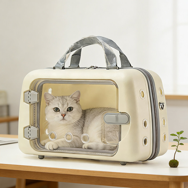 宠物外出包猫咪外出包猫包外出便携太空舱大容量防水透气宠物背包