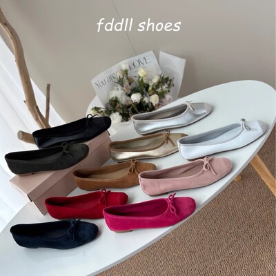 reqins法国小众舒适柔软芭蕾舞鞋