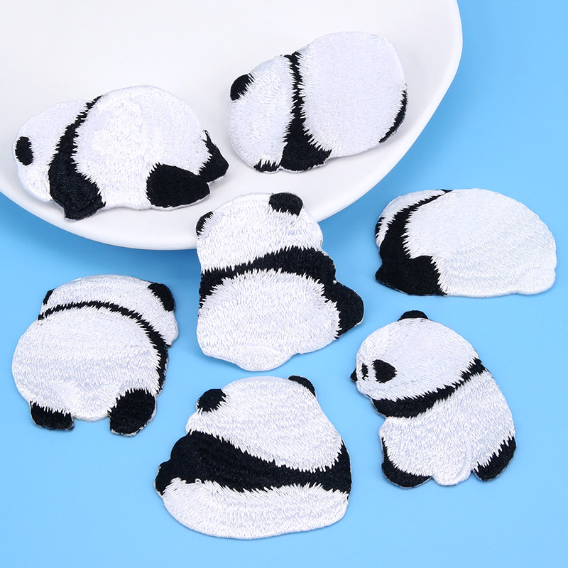 卡通可爱图案修复衣服裤子补丁贴破洞修补布贴刺绣小贴布缝补装饰