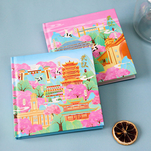 武汉城市盖章收集本旅游集章册