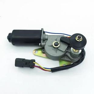 135雨刮电机雨刷器马达总成 24V 12V 玉柴35 挖掘机配件