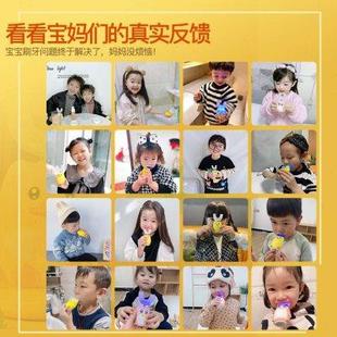 儿童电动U型牙刷U形全自动声波宝宝2 12宝宝小孩刷牙神器
