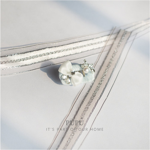 超小bb夹梳夹约克夏专用钻石蝴蝶结比熊夹子马尔济斯宠物狗狗发夹