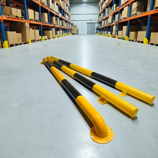 2米钢管挡车器汽车停车倒车器车位车轮定位器U型防撞护栏铁倒车杆