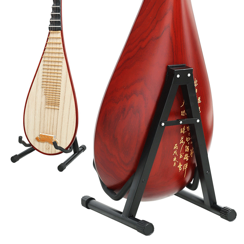 吉他架子落地A架立式贝斯民谣吉他支架琵琶柳琴朊a架放吉他的架子