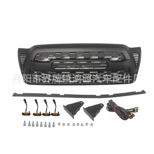 适用于丰田 tacoma trd pro grille 2005-2011改装中网格栅带灯