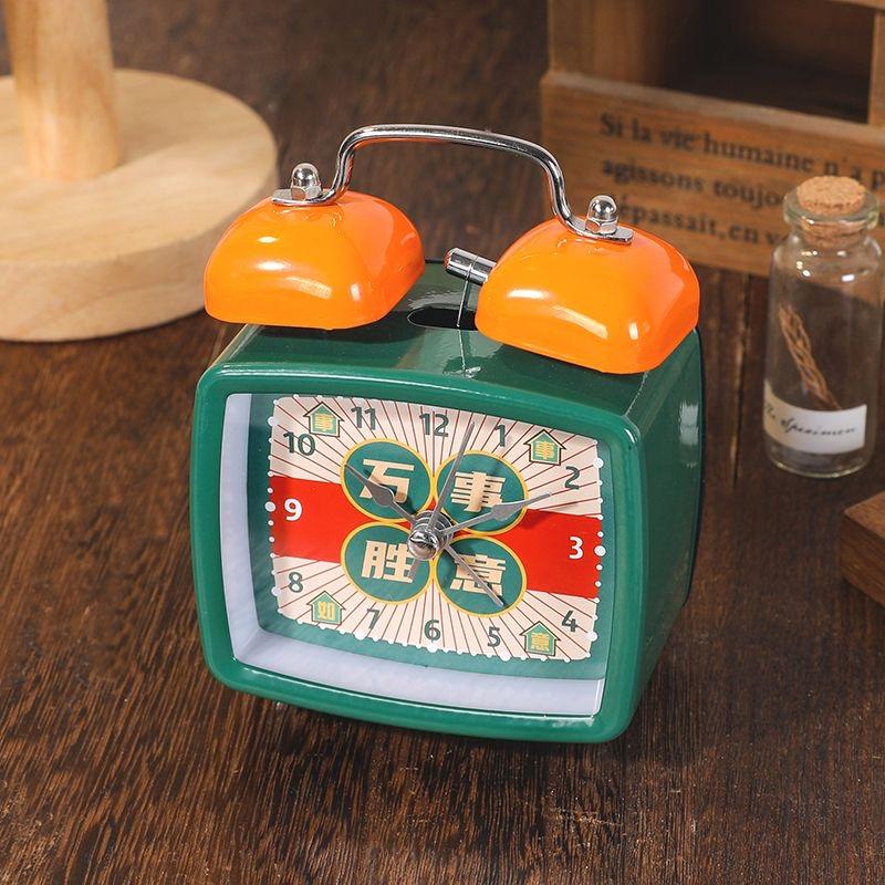 创意复古老式大音量叫醒时钟