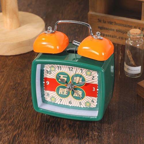 创意复古老式大音量叫醒时钟