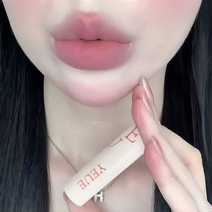 一代天骄豆沙紫!色裸红口哑光雾面唇釉素颜显白不沾杯学生党平价