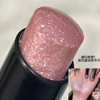 果冻高光棒爆闪眼部钻石提亮光笔卧蚕修容眼影珠光新手自然高光笔