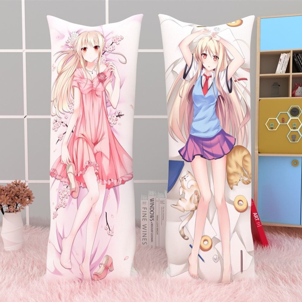 萌次元樱花庄的宠物女孩椎名真白等身抱枕diy定做宅男动漫长抱枕 智品汇