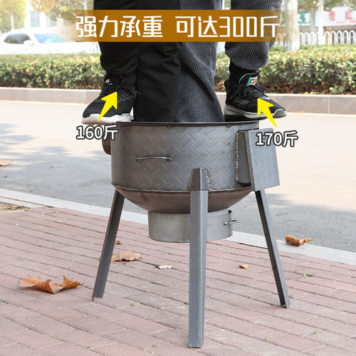 新款新款柴火灶家用农村柴火炉柴炉移动灶大锅台户外野营炉具子地