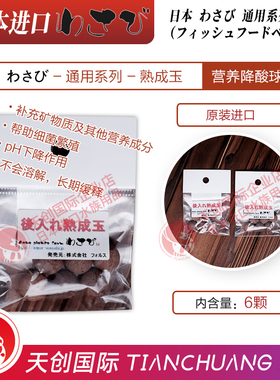 日本wasabi瓦萨比熟成玉降酸弱酸降pH值营养素滤材培菌净水肥水球