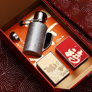 春节茶叶包装盒茶叶罐闷茶壶茶具套装红茶金骏眉新会陈皮玻璃罐