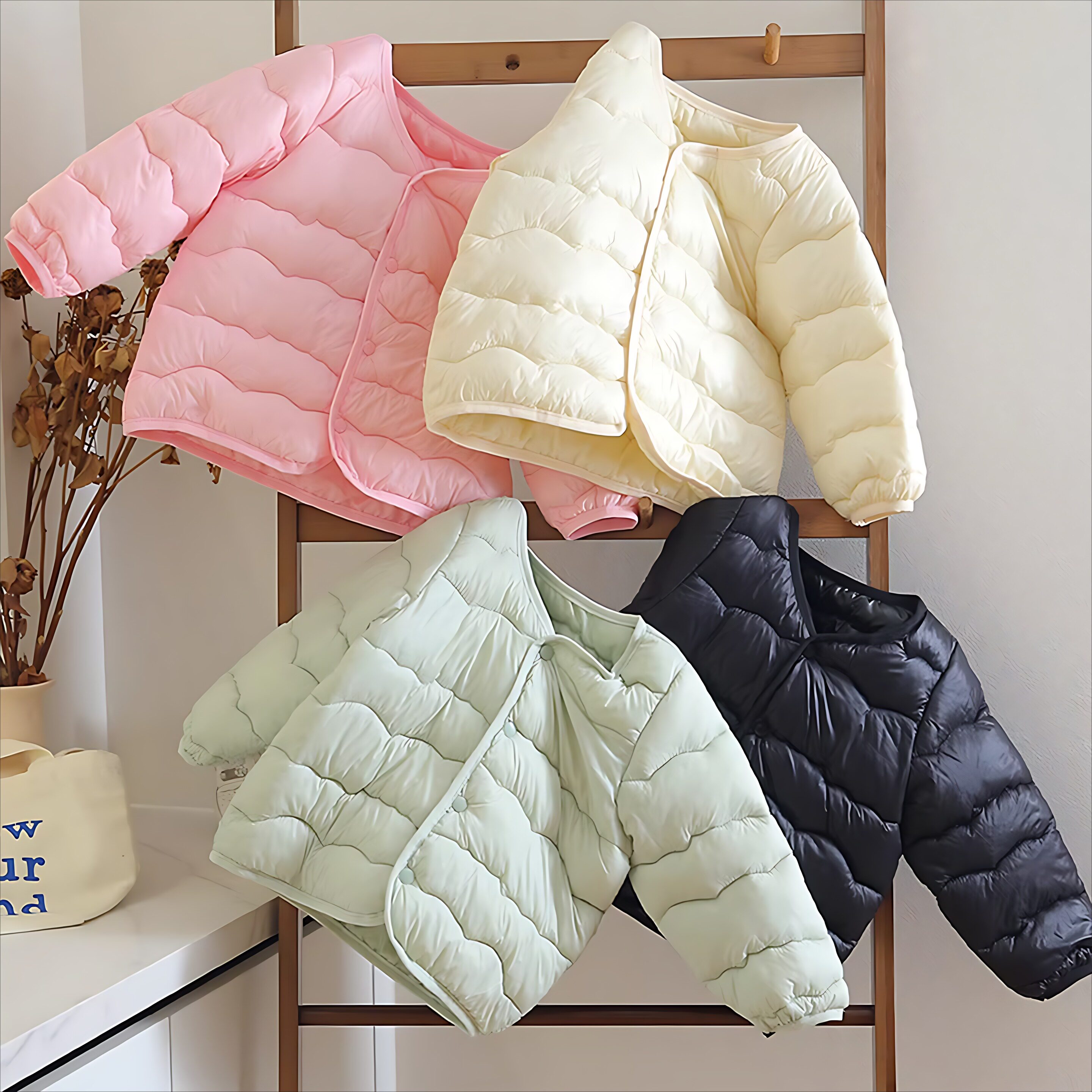 反季新款棉衣宝宝轻薄款儿童羽绒棉服外套男女童内胆中小童小棉袄