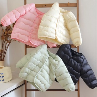 反季新款棉衣宝宝轻薄款儿童羽绒棉服外套男女童内胆中小童小棉袄