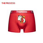 头莫代尔弹力中腰底裤 TheProcess马年本命年红内裤 生肖限定红裤 衩