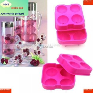 F85 Whiskey Ice Silicon Cube Ball Maker Mold Sphere Mould P