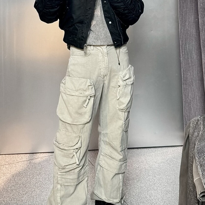 男女同款工装裤休闲裤