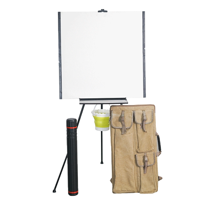 四尺斗方磁性毛毡超轻折叠国画板