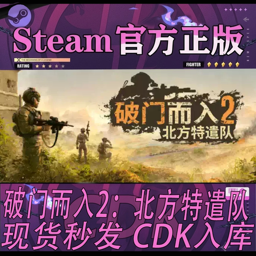 Steam正版CDK破门而入2激活码