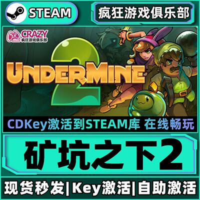 Steam矿坑之下2激活