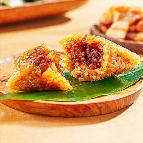 思念网兜粽子440g叉烧粽/板栗肉粽 送礼 方便速食早餐