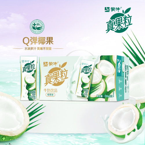 蒙牛真果粒牛奶饮品250g*12包