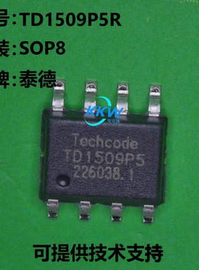 TD1509P5R 输入电压范围高达45V 具有低功耗待机模式 全新原装