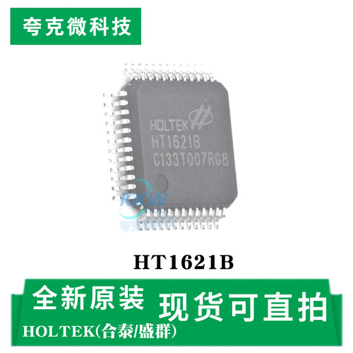 原装正品合泰盛群HT1621B芯片