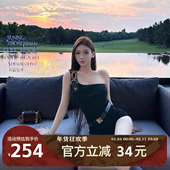 黑色高腰美式 短热裤 女夏季 MIMIWU基础款 百搭显瘦显腿长气质包臀裤