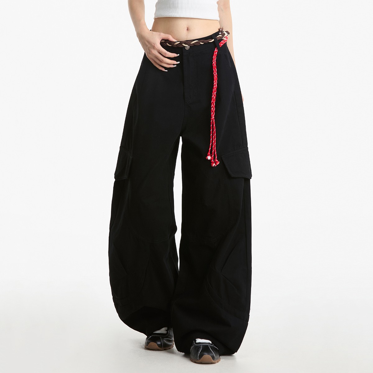 NOONOZ长裤工装裤美式休闲