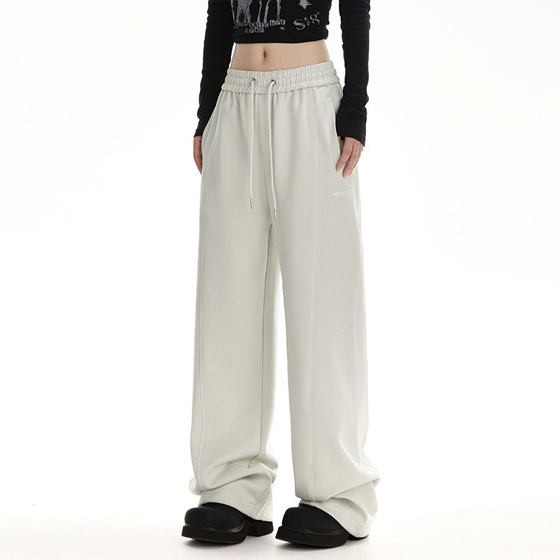 NOONOZ美式直筒卫裤休闲裤