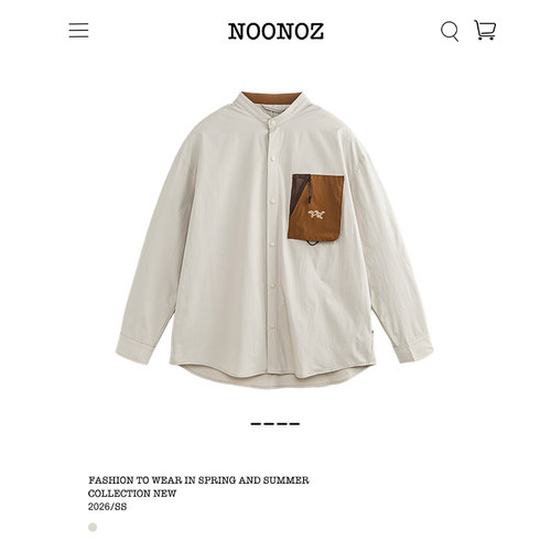 日系机能风防泼水工装衬衫