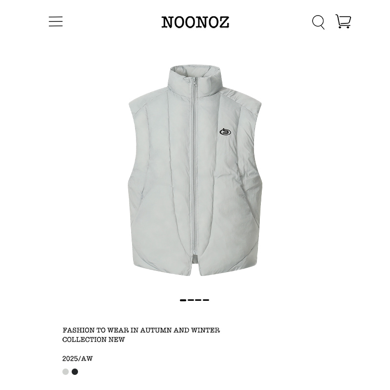 美式立领解构无袖马甲