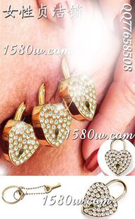 新品高档锁女入女性贞洁环用珠A工具阴环锁乳环贞ca奢华