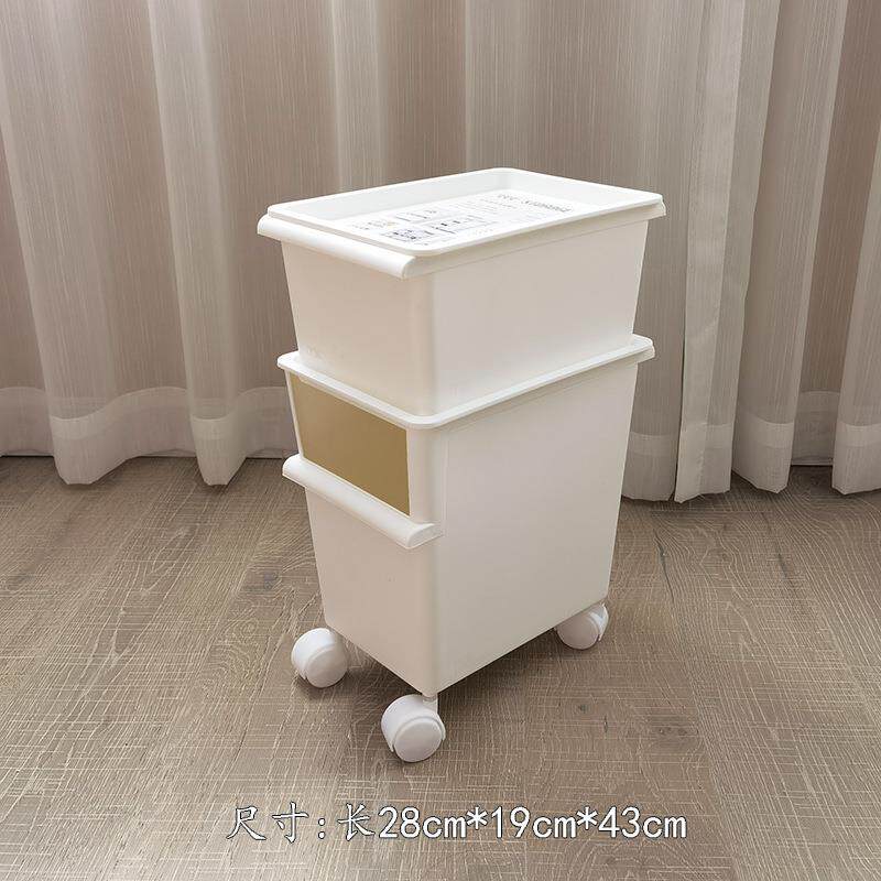 可叠加带轮收纳箱/储物箱 玩具收纳盒/塑料整理箱
