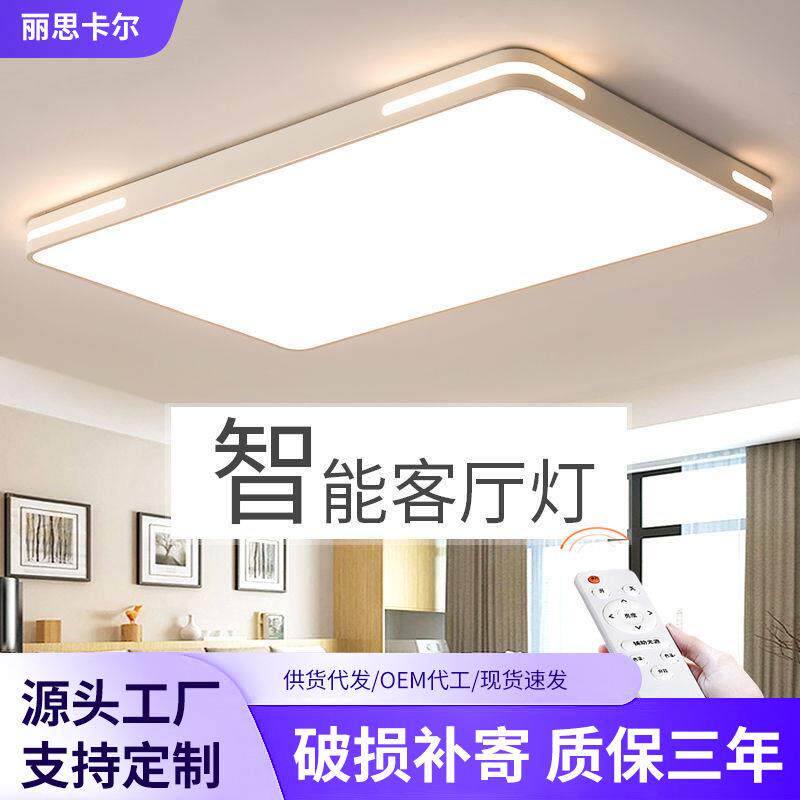吸顶灯北欧客厅超薄led灯具家用长方形卧室餐厅阳台简约 吸顶灯