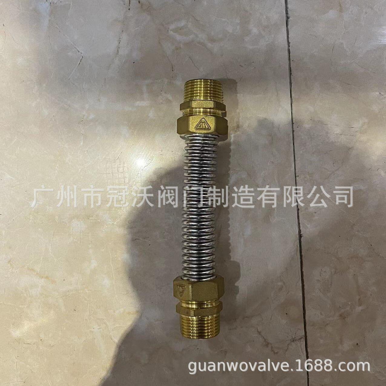 上海沪工金属软管 沪工不锈钢波纹软管 沪工中央空调法兰螺纹软管