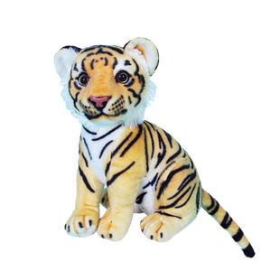 仿真可爱小老虎公仔抱枕老虎毛绒玩具玩偶虎年吉祥物娃娃摆件礼品