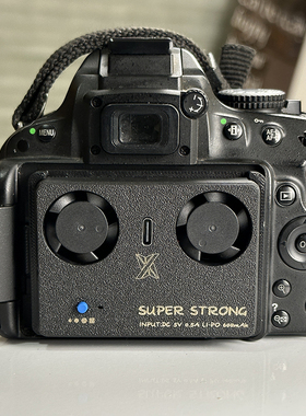 索尼A6700 ZVE10 A7M4直播散热器 ZV1 A7CA7S3 FX30 静音风扇微单