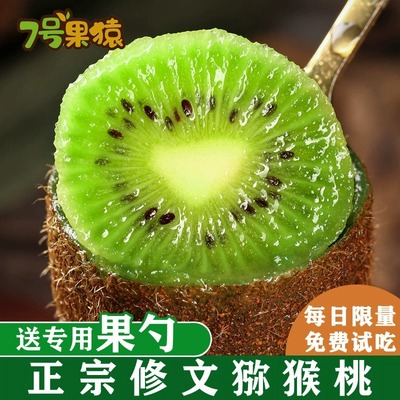 7号果猿正宗贵州修文猕猴桃新鲜绿心水果奇异果当季孕妇大果礼盒