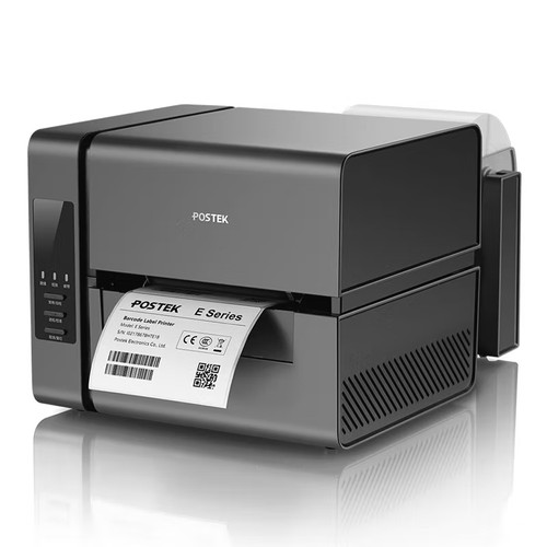 POSTEK博思得E300i标签打印机支持手机蓝牙WIFI网络打印机水洗唛铜版纸吊牌热敏条码热转印碳带打印机