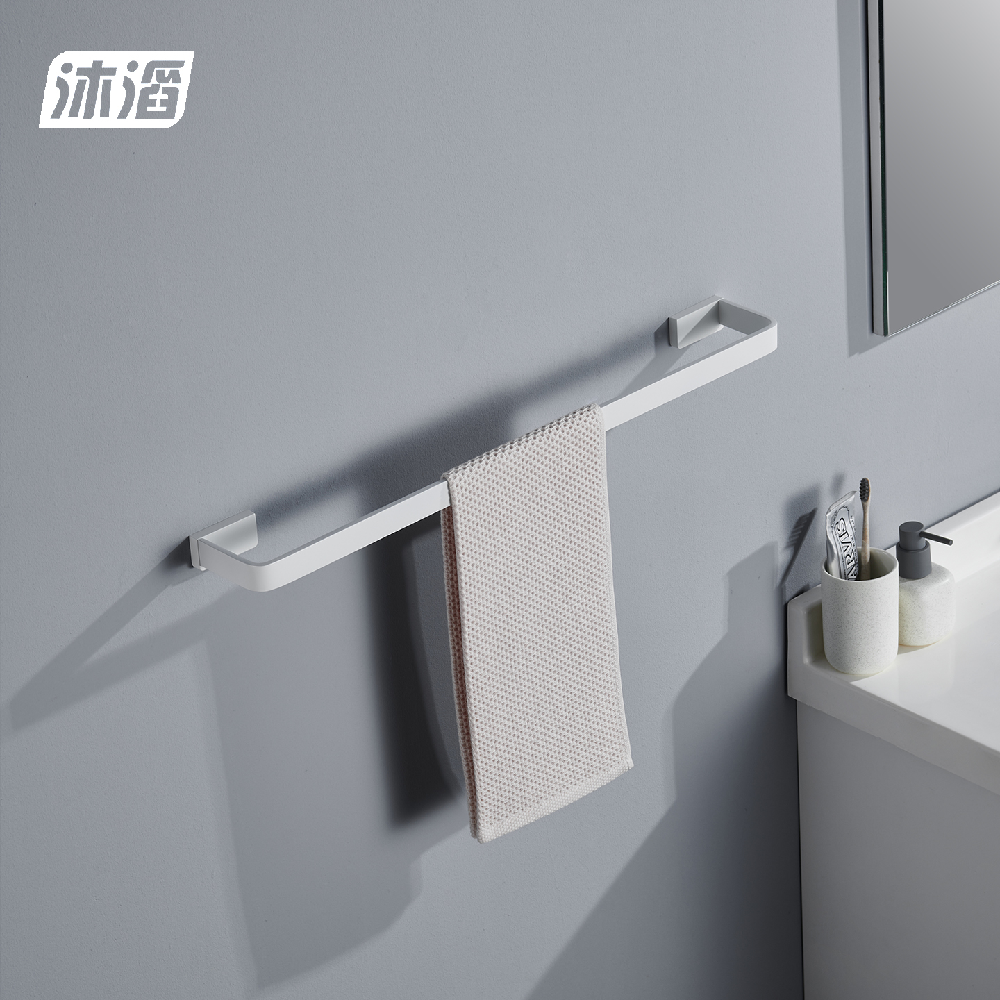 全铜毛巾架卫生间挂墙
